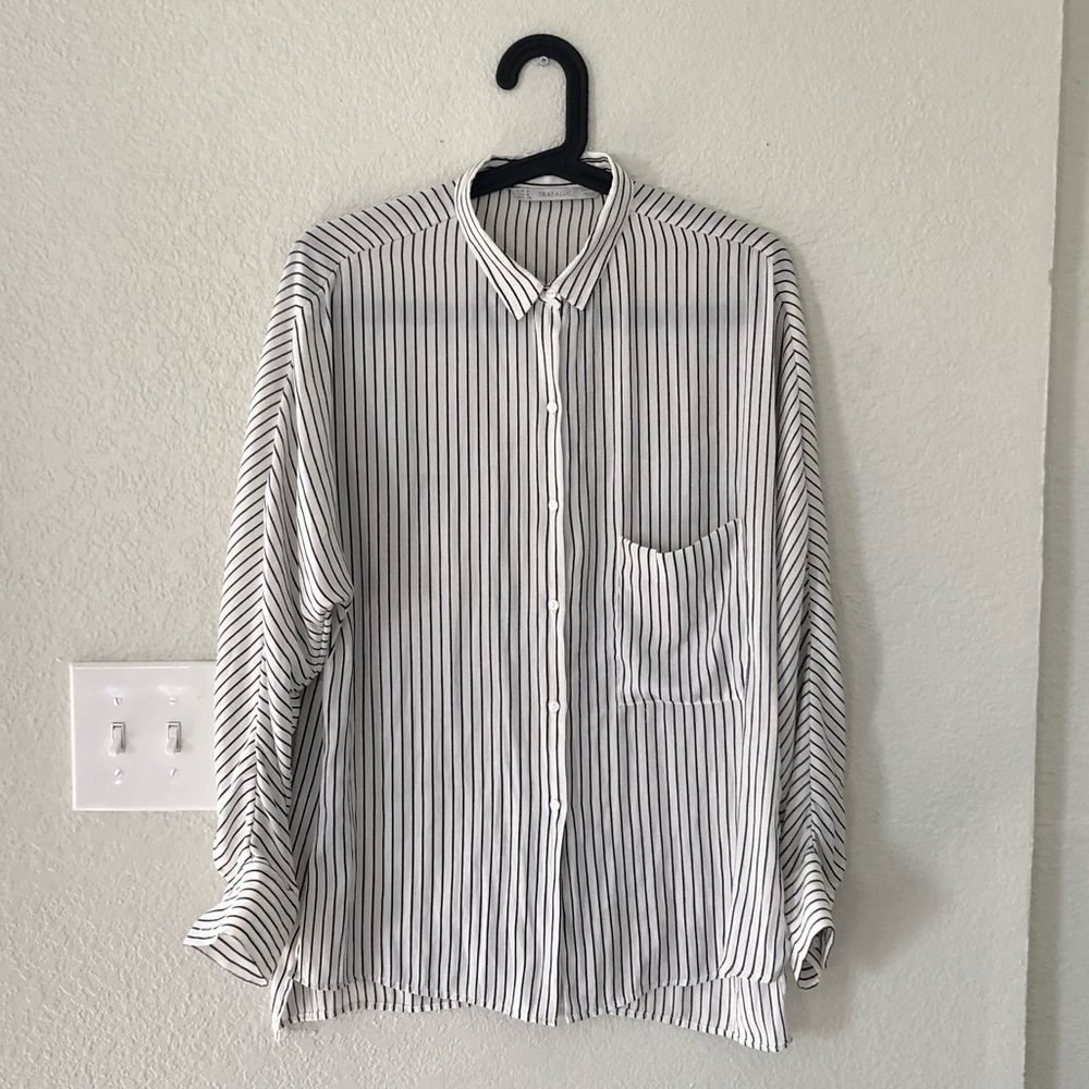 Zara Striped Blouse